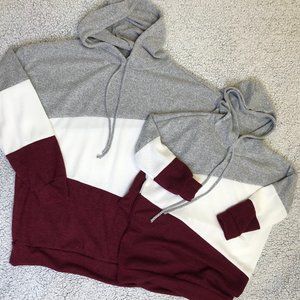 Mom & Me TriColor Sweater - Adult Size